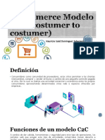 E-Commerce Modelo C2C (Costumer To Costumer)