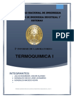 Informe N 1 Termoquimica