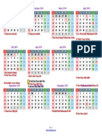 Kalender Masehi 2019