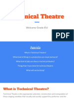 Technical Theatre: Welcome Grade 8's!