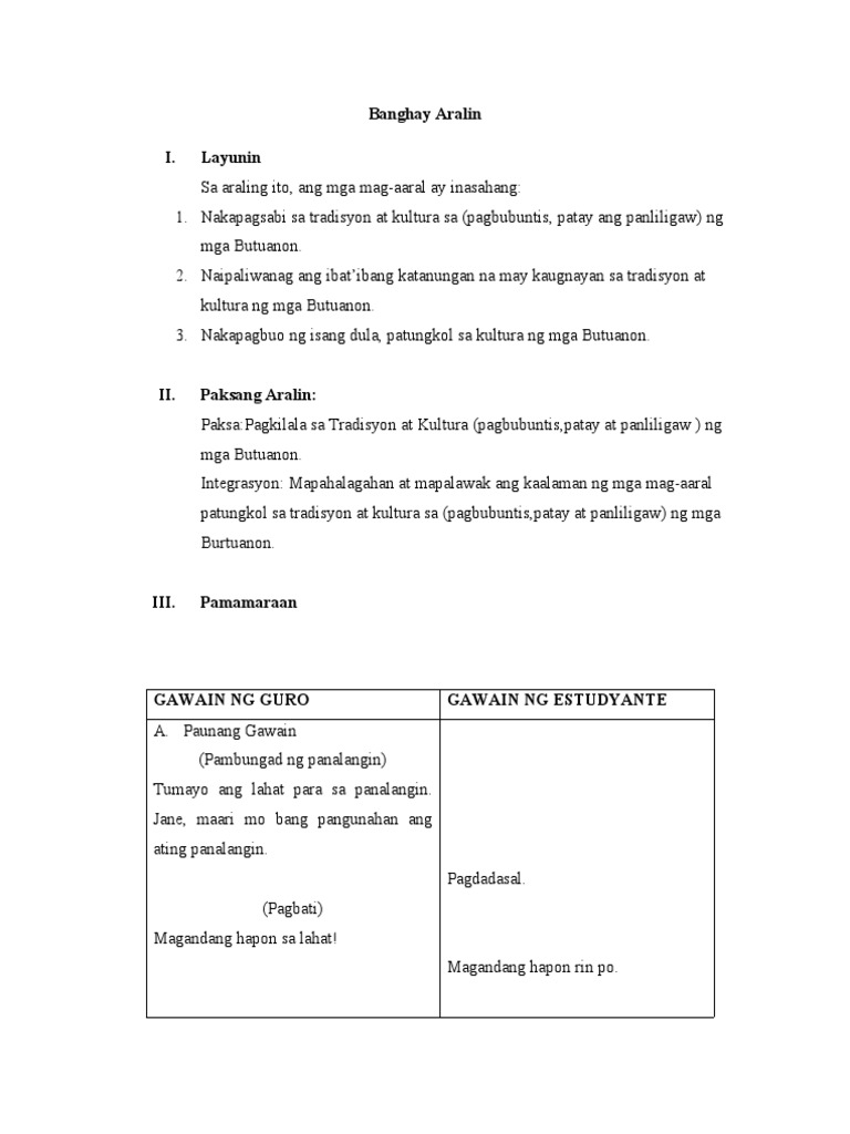 BUTUANON | PDF