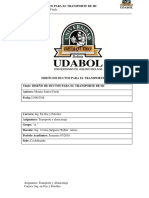 Proyecto Final de TRANSPORTE PDF