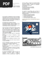 Avaliação de sociologia