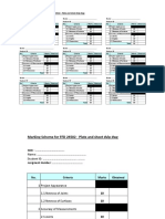 Assignment 7 Marking Scheme For FFD 24502 - Plate and Sheet DVLP DWG