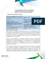 Syllabus Del Curso Catedra Unadista