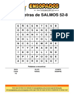 Sopa de Letras de Salmos 52 8