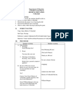 Department of Education A Detailed Lesson Plan in Physical Education (Volleyball) I. Objectives