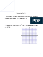  Vertex Form Blank Notes