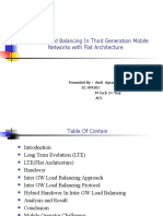 Inter GW Load Balancing in Third Generation Mobile Networks With Flat Architecture