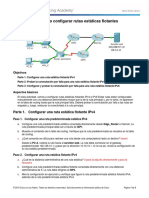 2.2.5.5 Packet Tracer - Configuring Floating Static Routes Instructions