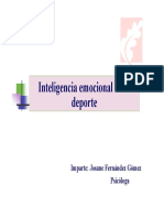 Inteligencia Emocional Deporte