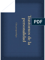 Clase Psicopatologia T. Personalidad PDF