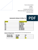 Segmentar Costos Semivariables