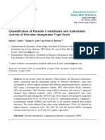 Quantification of Phenolic Constituents and Antioxidant Activity of Pterodon Emarginatus Vogel Seeds