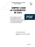 Universidad Tecnologica de Altamira Quimica Industrial Shampoo A Base de Excremento Shampoo A Base de Excremento