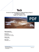 NI 43-101 Technical Report on Quebrada Blanca Phase 2 Feasibility Study 2016