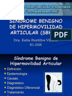 Sindrome Benigno de Hipermovilidad Articular