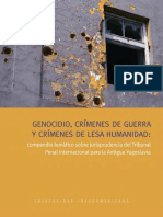Genocidio, Crímenes de Guerra y de Lesa Humanidad; Compendio TPIY.pdf