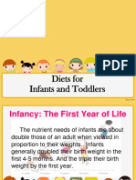 1.diet For Infants and Toddlers