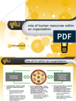 Role of Human Resources Within An Organization: Tom Perrault