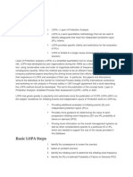 LOPA: Initiating Events & Protection Layers | PDF | Valve | Risk