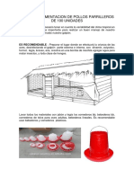 Manejo y Alimentación de Pollos Parrilleros