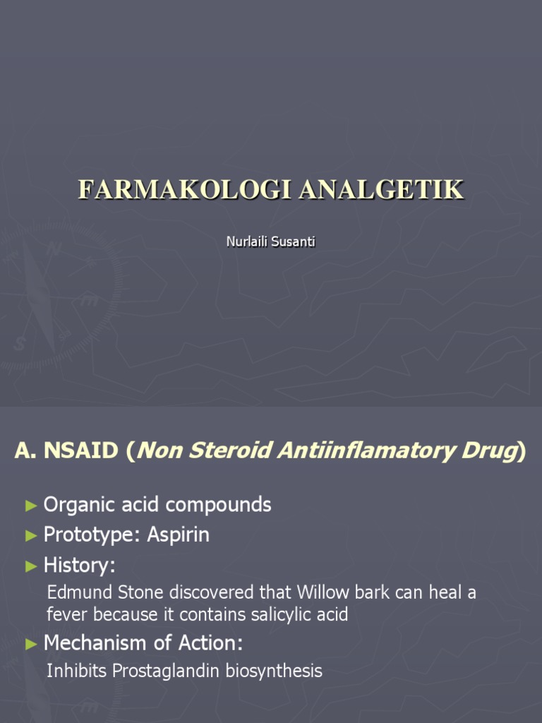 Analgesic Pharmacology Overview | PDF | Nonsteroidal Anti Inflammatory ...