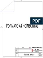 Formato A4 Horizontal - UTP