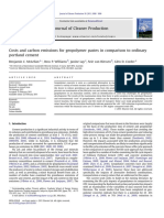 Costs and Carbon Emissions For Geopolymer Pastes in Comparison To Ordinary
