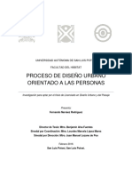 Proceso de Diseño Urbano Orientado A Las Personas PDF