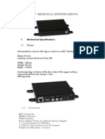 Stb-Ip Technical Specifications: 1.2. Connections