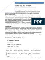 Propiedades del gas natural y su comportamiento ideal