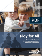 Play For All: The Newest Developments in Universal Design, Accessibility and Inclusion in Playgrounds