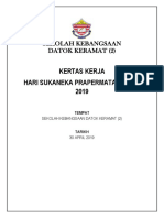 KERTAS KERJA HARI SUKANEKA Permata Genius 2019