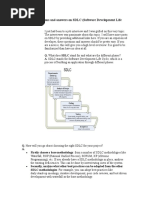 Interview Questions and Answers On SDLC