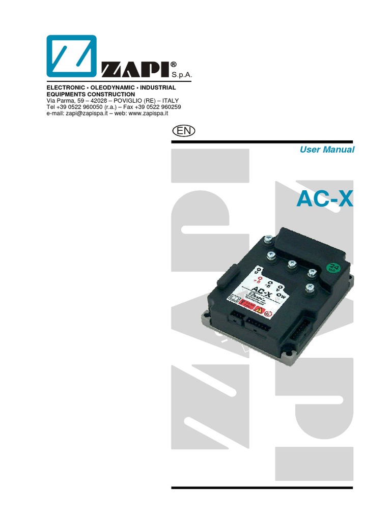 Zapi Ac 2 Inverter Manual