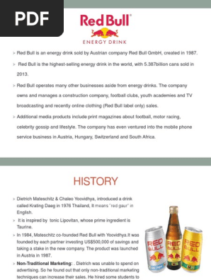 Redbull Presentation 1 Pptx Market Economics Economies