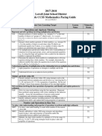 2017 3rd Grade Math Pacing Guide Trimesters