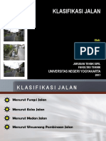 01. KLASIFIKASI JALAN RAYA_22 September 2015.ppt