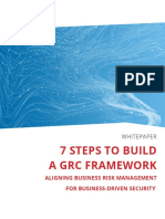 7 Steps To Build A GRC Framework