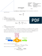 Guía de Estudio Potencia Mecánica