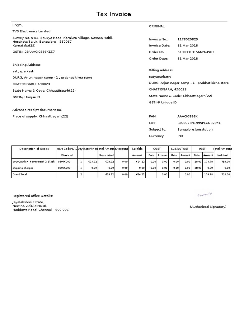 Mi Bill PDF Invoice Services (Economics)