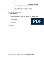 Modul 2 Transformator Tiga Fase Final