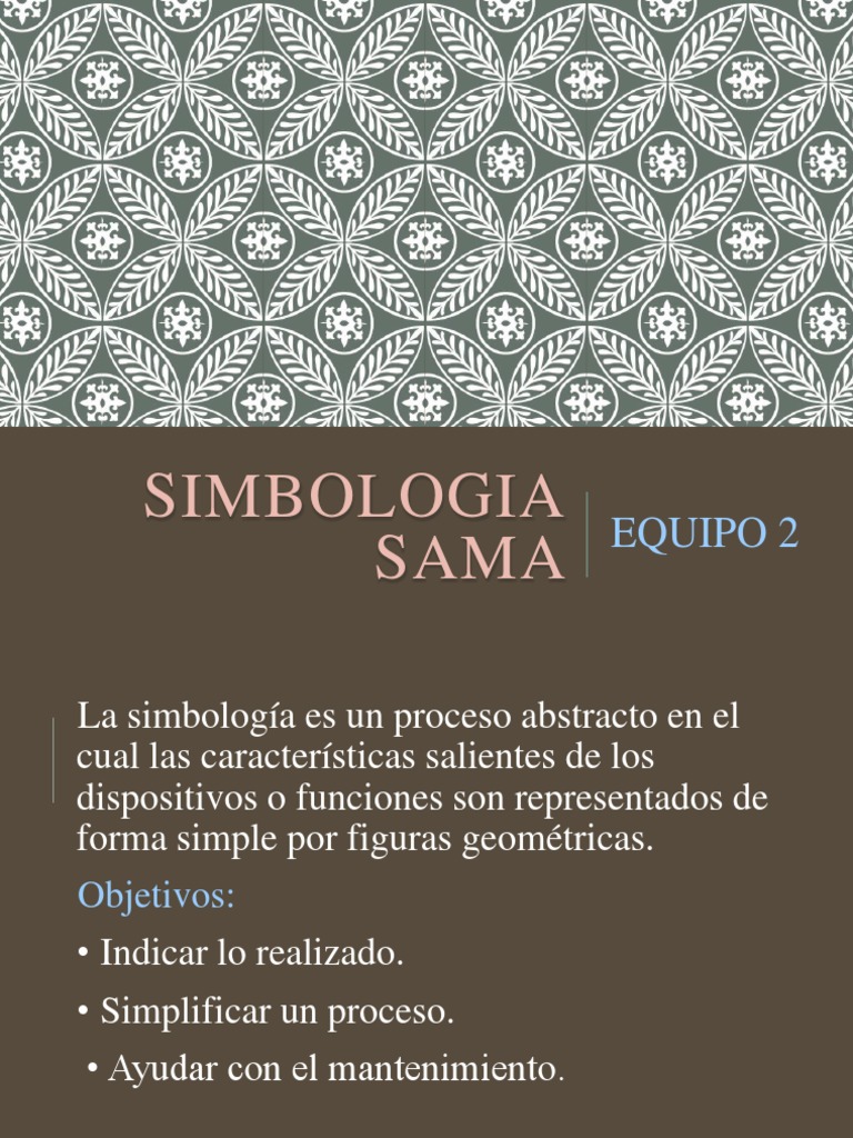 Simbología SAMA en Control de Procesos | PDF | Los símbolos | Science