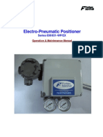 Arca Valve Manual - 830 POSITIONER