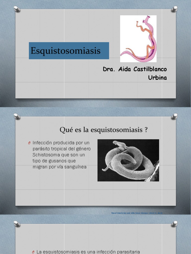 Esquistosomiasis | PDF | Enfermedades y trastornos | Epidemiología