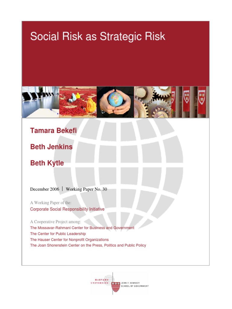 Buku Manrisk Social Risk As Strategic Risk PDF | PDF | Risk Management ...
