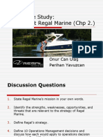 Video Case Study: Strategy at Regal Marine (CHP 2.) : Onur Can Ulaş Perihan Yavuzcan