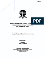 Model Cross Sectional untuk Perencanaan Perwira TNI AL