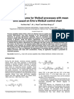 Capability measures for Weibull Process